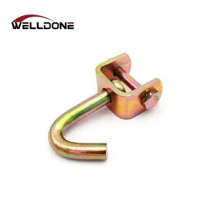 1.5″ / 2″ Galvanized Swivel J Hook for Tie Down Strap