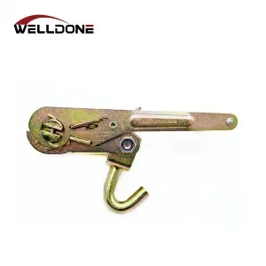 2inch 50MM 5T Ratchet Buckle with Swivel J Hook for Car Tie Down Strap