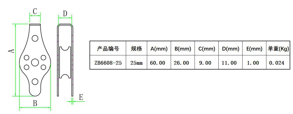 ZB6608 specification
