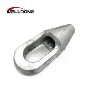 G417 Forged Closed Spelter Socket for Wire Rope Sling