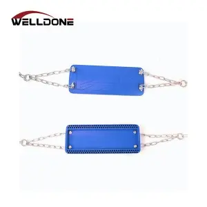 Children Built in Steel Plate Hard Board Silicone Rubber Swing Seat With Chain
