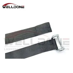 Curtain side Trailer Replacement Bottom Strap with Rave Hook