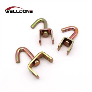 1.5″ / 2″ Galvanized Swivel J Hook for Tie Down Strap