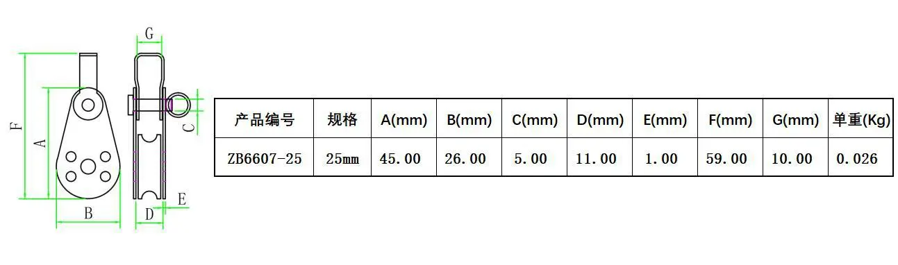 ZB6607 specification