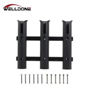 Boat Yacht Plastic Wall Flush Mount Fishing Rod Holder Rack