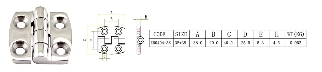 ZB0404 specification