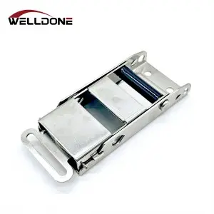 2″ stainless steel overcenter buckle for curtainside truck strap