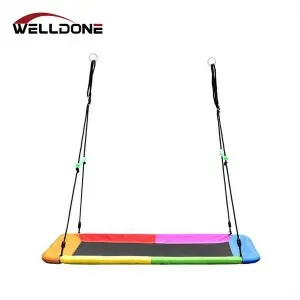 Outdoor Children EVA Soft Board / Full Bucket Toddler / Nest / Round Rectangle Platform / Disc Rope Tree Swing