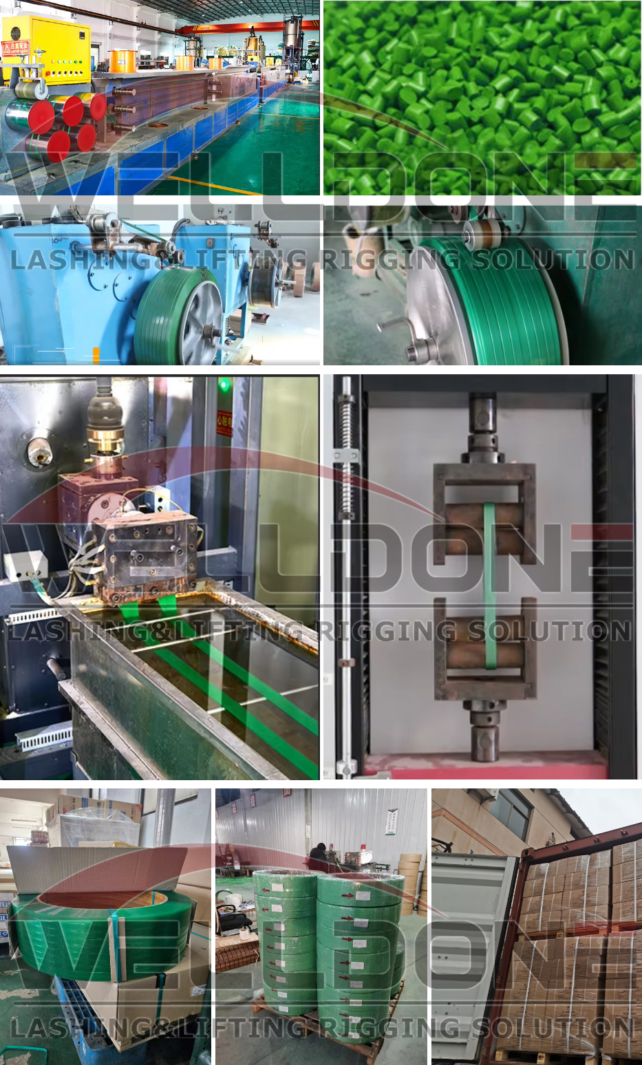 PET strapping process