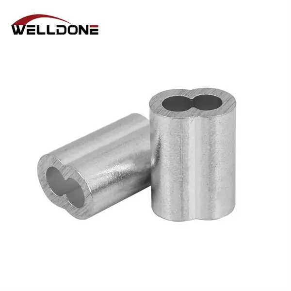 US type hourglass aluminum ferrule