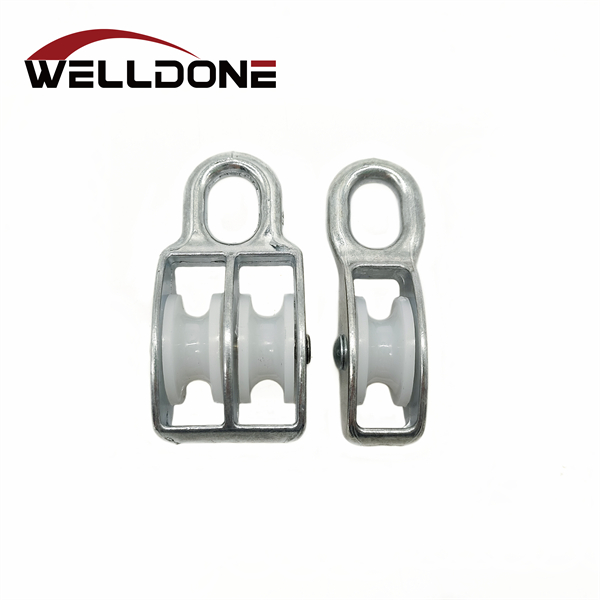 Zinc Alloy Wheel Pulleys 4