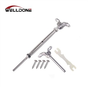 Stainless Steel Cable Railing Kits Hardware Swage Stud Threaded Terminal End Fitting