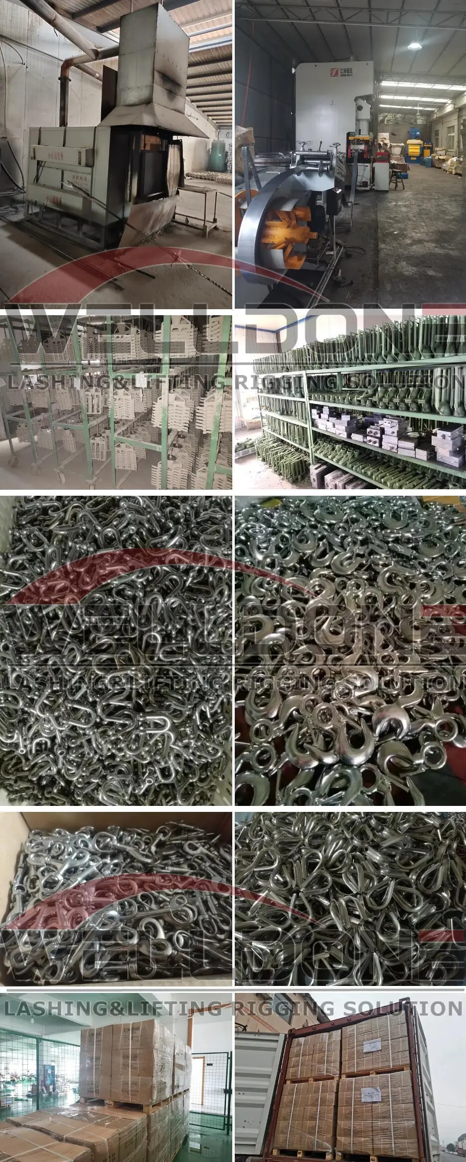 stainless steel snap dog hook process