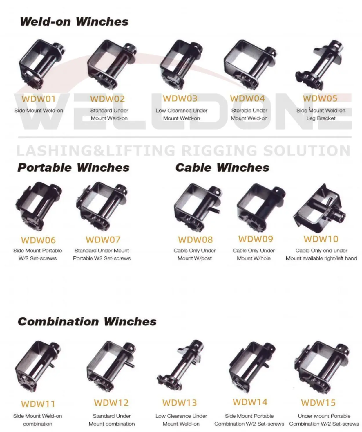 truck winch specification 1