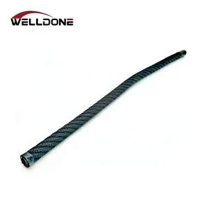 16mm 6 Strand Polyester Steel Core Combination Rope for Playground Climbing Net