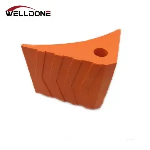 Rubber Wheel chock or Wheel Stop For Auto Car, Vehicle, RV and Trailer