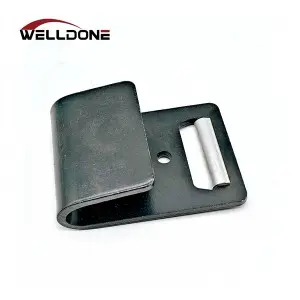 2inch 50MM 5000KG 5T Galvanized / Electrophoresis Black Flat Hook for Tie Down Strap