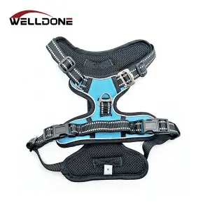 Adjustable Reflective Soft Padding No Pull Dog Harness