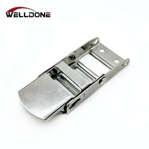 2″ stainless steel overcenter buckle for curtainside truck strap