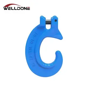 New Design Grade 100 G100 Forged Clevis C Type Hook for Chain
