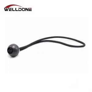 4MM Multifunction Outdoor Heavy Elastic Loop Latex Ball Bungee Cord