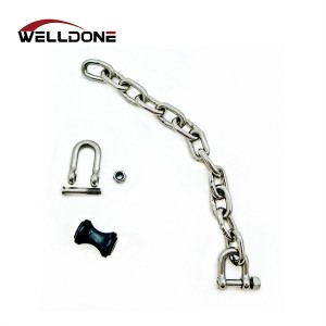 Stainless Steel Safety Chain Kits with Plug for Swing Hanger Suspension