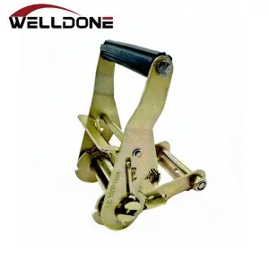 2 Inch 50mm 2000KG 2T Plastic Handle Ratchet Buckle for Lashing Strap