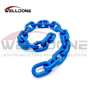 G100 Grade100 Alloy Steel D Shape Link Square Forestry Chain for Logging
