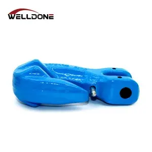 G100 Special Deep Throat Clevis Grab Hook with Safety Pin for Lifting