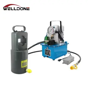 60T / 135T Split Type Hydraulic Cable Wire Rope Sling Swaging Machine