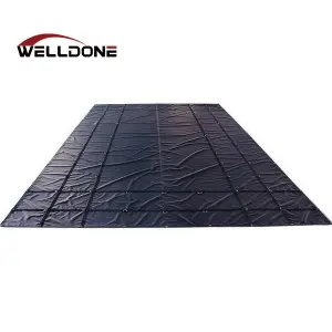 18 oz Heavy Duty Waterproof PVC Polyester Trailer Tarpaulins or Flat Vinyl Truck Tarp