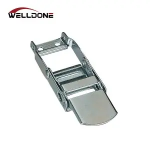 Galvanized / plastic dipping overcenter buckle for curtainside truck strap