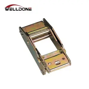 Galvanized / plastic dipping overcenter buckle for curtainside truck strap