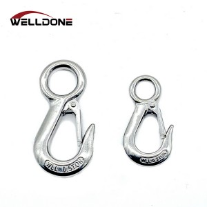 304 / 316 Stainless Steel Crane Hook for Lifting