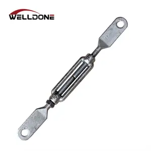 Galvanized DIN1480 Eye/Hook/Jaw/Plate type Turnbuckle for Wire Rope