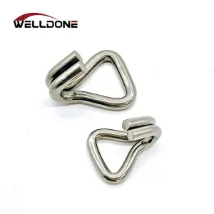 1-2 inch Stainless Steel Double J Hook for Tie Down Strap