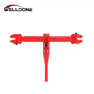 G80 Alloy Ratchet Type Load Chain Binder with Clevis Grab Hook and Pin
