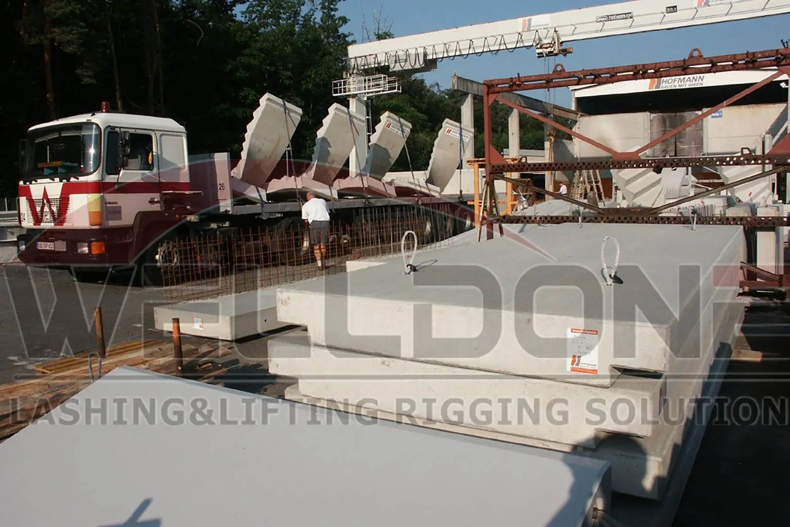 precast concrete lifting loop application