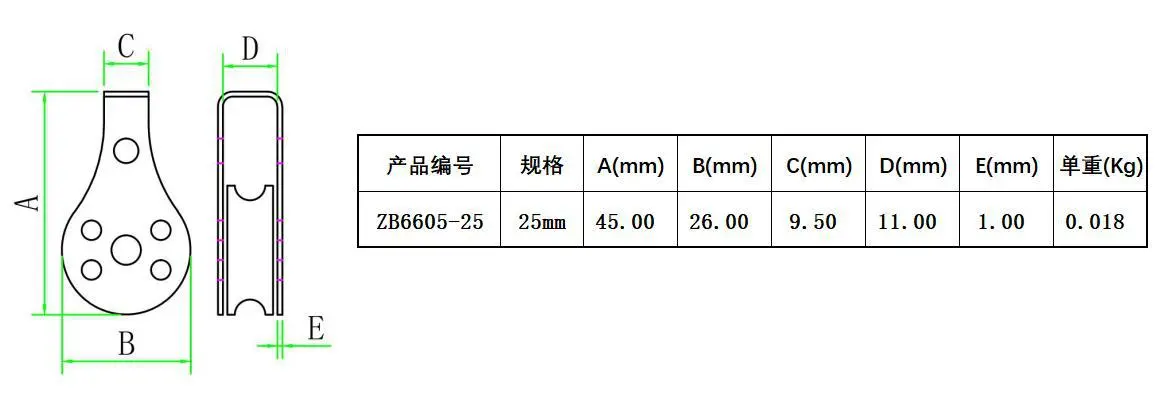 ZB6605 specification