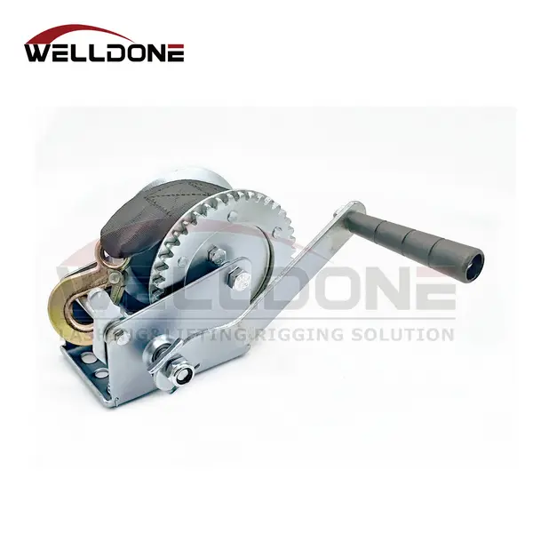 double gear hand winch