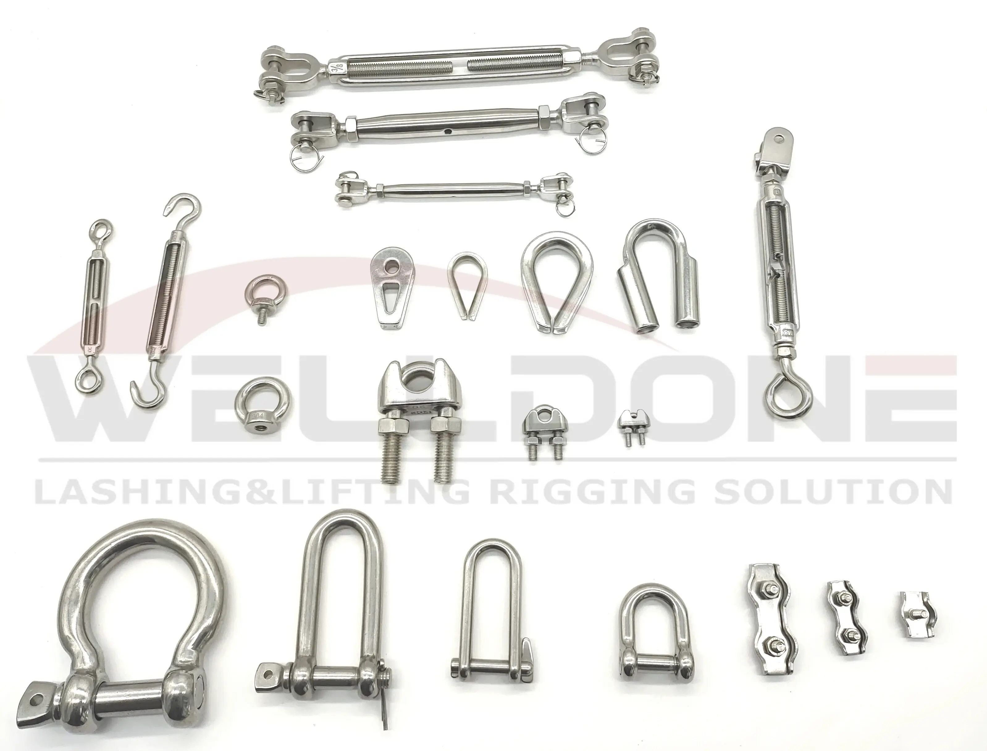 stainless steel rigging hardware
