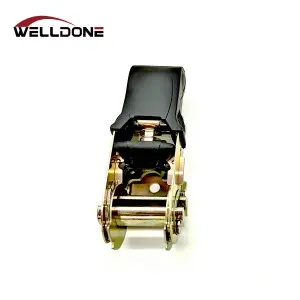 1inch 25MM 0.8T 1T Rubber Handle Ratchet Buckle For Tie Down Strap