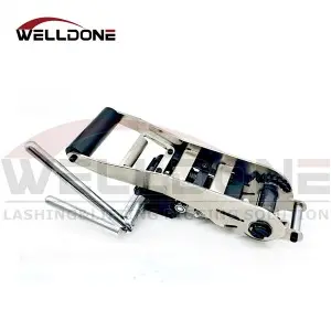 Lashing Tool Heavy Duty Ratchet Tensioner for Woven Lashing Strapping